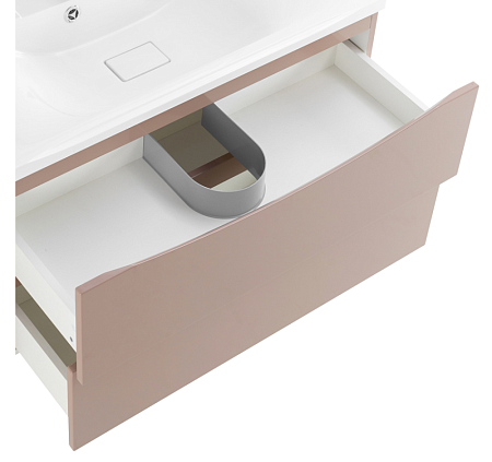 Тумба под раковину BelBagno Marino MARINO-800-2C-SO-CL-P 80 capucino lucido