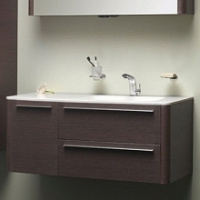 Тумба с раковиной Am.Pm Awe M15FHR1253VF 125 см R венге
