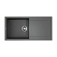 Кухонная мойка Omoikiri Sakaime 100-GR 50x100x20 Leningrad Grey - фото 1