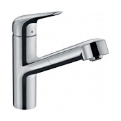 Смеситель Hansgrohe Focus 71814000 для кухонной мойки, хром