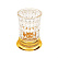 Стакан Boheme Imperiale 10412 для зубных щеток, золото