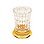 Стакан Boheme Imperiale 10412 для зубных щеток, золото