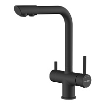 Смеситель WasserKRAFT A8367 для кухонной мойки, черный