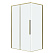 Душевой уголок Grossman Galaxy 120.K33.01.1170.32.00 109-110x69-70x195 прозрачное/золото сатин