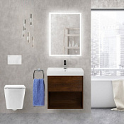 Мебель для ванной BelBagno Neon NEON-600-1C-SO-RS 1 ящик, rovere scuro