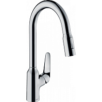 Смеситель Hansgrohe Focus M42 71820000 для кухонной мойки хром