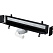 Душевой лоток Viega Advantix Vario 736736 L300–1200 BH70–100 для пристенного монтажа