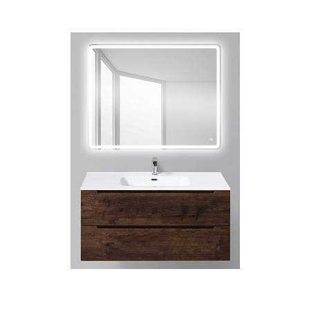 Тумба с раковиной BelBagno Etna ETNA-1000-2C-SO-RW-P 100 Rovere Moro