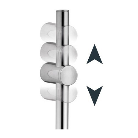 Душевой гарнитур Palazzani 9920N410G хром