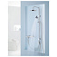 Душевая стойка Kludi Zenta dual shower system 6609005-00 хром - фото 2