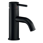 Смеситель Nobili Live LV00118/2BM для раковины, черный матовый