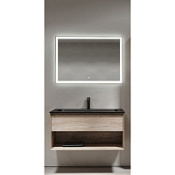 Мебель для ванной Sancos Marmi 1.0 100 MR1.0100EG дуб галифакс натуральный/черный