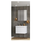 Мебель для ванной Aquaton Асти 1A263001AX2B0 70 белый матовый/белый глянец