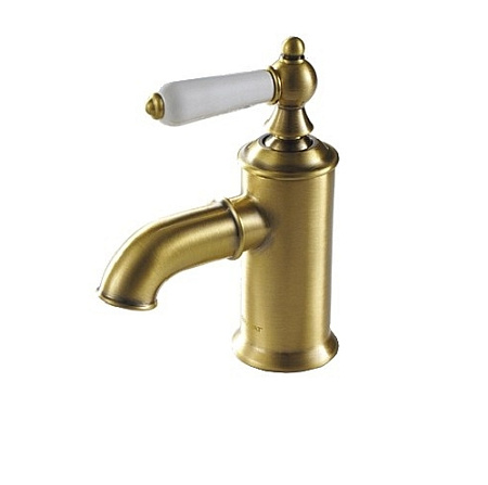 Смеситель Bravat Art F175109U для раковины бронза