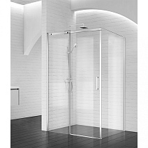 Душевой уголок BelBagno Acqua ACQUA-AH-1-110/100-C-Cr 110х100 прозрачное стекло