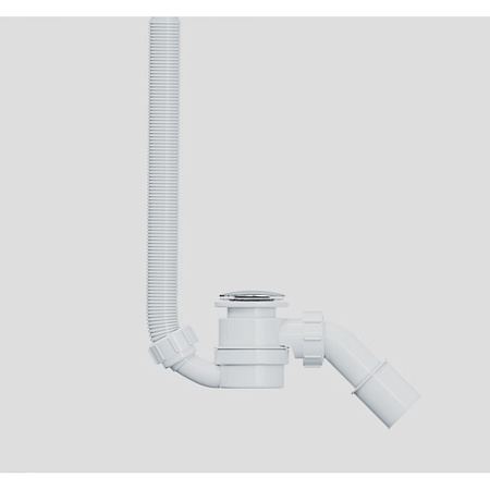 Слив-перелив Excellent Heaven ARIN.FLOW.WH белый глянцевый