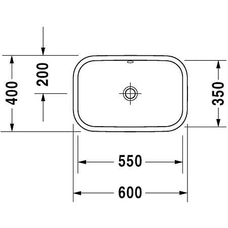 Раковина Duravit Happy D.2 2314600000 60