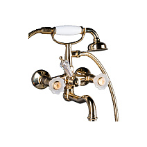 Смеситель Boheme Camelia 293-Camelia для ванны с душем, золото