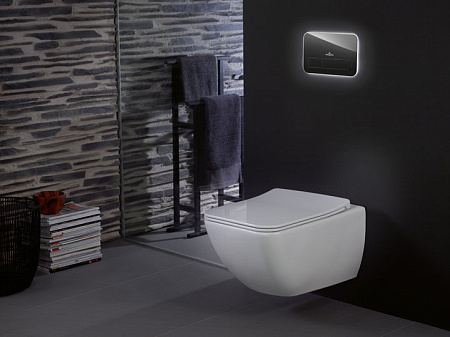 Унитаз подвесной Villeroy & Boch Venticello Plus 4611RLR1 белый альпин CeramicPlus