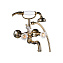 Смеситель Boheme Camelia 293-Camelia для ванны с душем, золото - фото 1