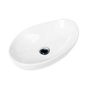 Раковина накладная BelBagno BB1362 34x53x16 белый