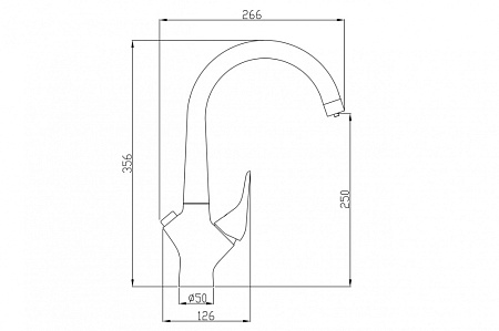 Смеситель Zorg Steel Hammer SH 815 BLACK BR для кухонной мойки/для фильтра, черный металл/бронза