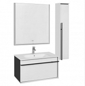 Мебель для ванной Roca Aneto 857430806 80 белый глянец/черный