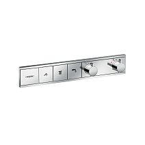 Термостат Hansgrohe RainSelect 15381000 на 3 потребителя, для душа, хром