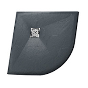 Душевой поддон RGW Stone Tray 90x90 16153099-02 графит
