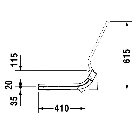 Унитаз-компакт Duravit  DuraStyle 2156590000+611200002000300+0935100005  микролифт