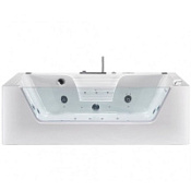 Акриловая ванна Frank F161 160х85 см, пристенная, с гидромассажем