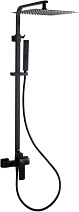 Душевая стойка Allen Brau Infinity 5.21012-31 черный матовый