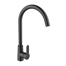 Смеситель Agger Splendid A0900144 для кухонной мойки, матовый черный