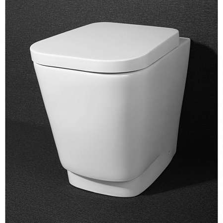 Унитаз приставной BelBagno Romina BB121CB горизонтальный выпуск