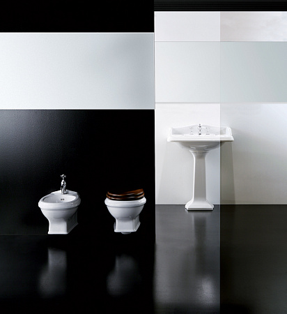 Биде подвесное Simas Arcade AR 843 bia с 1 отверстием под смеситель, белый