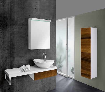 Шкаф-пенал Dreja Infinity 37 S орех