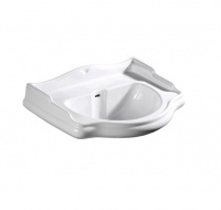 Раковина Kerasan Retro 104601*0 69 без отверстия под смеситель, белый