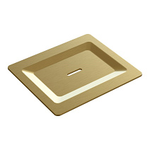 Мыльница Boheme Space 10966-MG-SOAP для полки, золото матовое