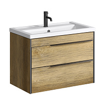 Тумба под раковину Aqwella Fargo FRG0108DB 80 дуб балтийский