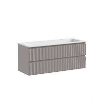 Тумба с раковиной Sancos Snob T 120 SNT120SM два смесителя, Doha Soft