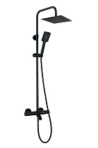 Душевая стойка AQG Nite 20NITC25NIB05 черный матовый
