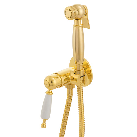 Гигиенический душ со смесителем Migliore Oxford 30531 золото