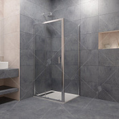 Душевой уголок RGW Passage 410874160-11 160x100x195 прозрачное/хром