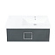 Тумба под раковину La Fenice Cubo FNC-01-CUB-G-90 Grigio серый матовый