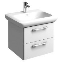 Тумба с раковиной Geberit IT! 819060000 49х43 белый глянец
