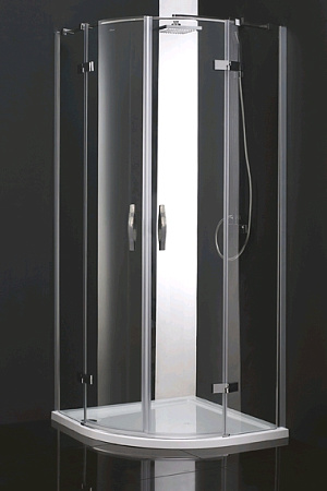 Душевой уголок Cezares Bergamo-R-2-90-P-Cr