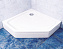 Поддон для душа Gutewetter Festt Large 100x100x4 см rw-акрил
