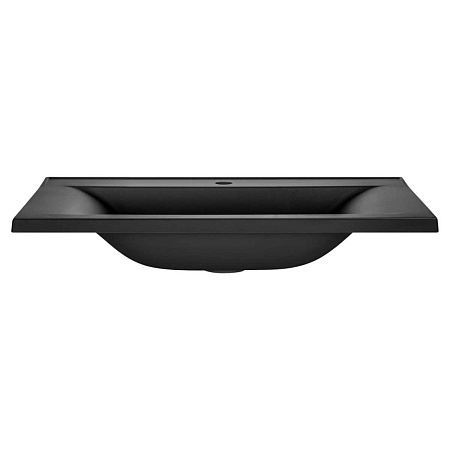Мебельная раковина Vincea VCB-3M750B 75x45x15.05 черный матовый