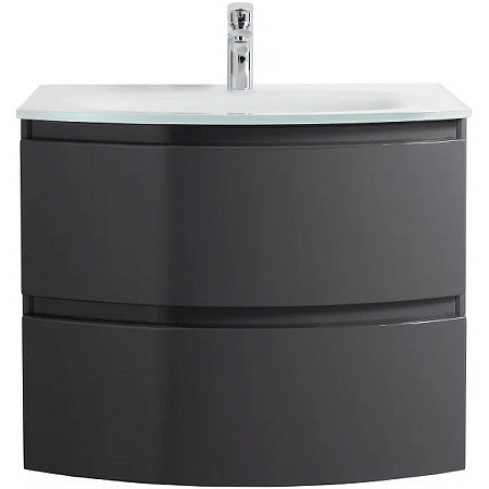 Тумба с раковиной Cezares Vague 44221 69 antracite