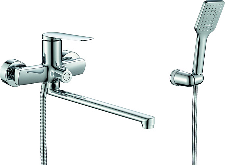 Смеситель для ванны и душа RUSH Bering BE5535-51 хром